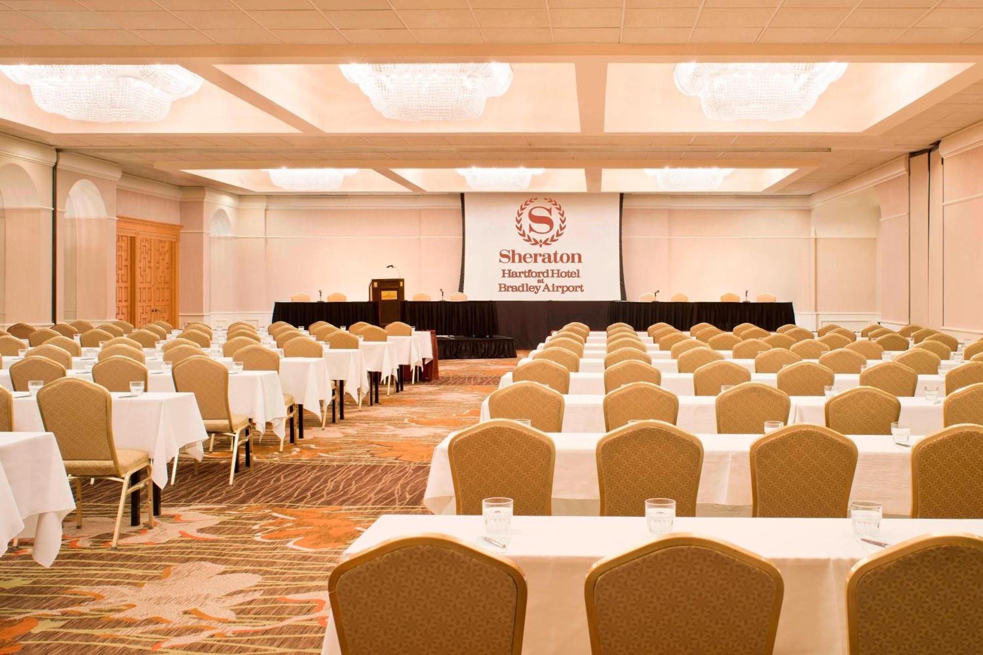 Sheraton Hartford Hotel at Bradley Airport Windsor Locks Eksteriør billede